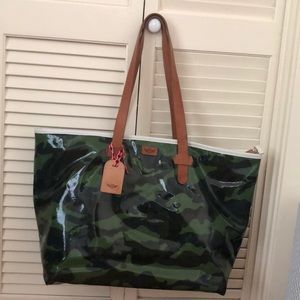 Consuela- Zipper Tote Camo- RARE!